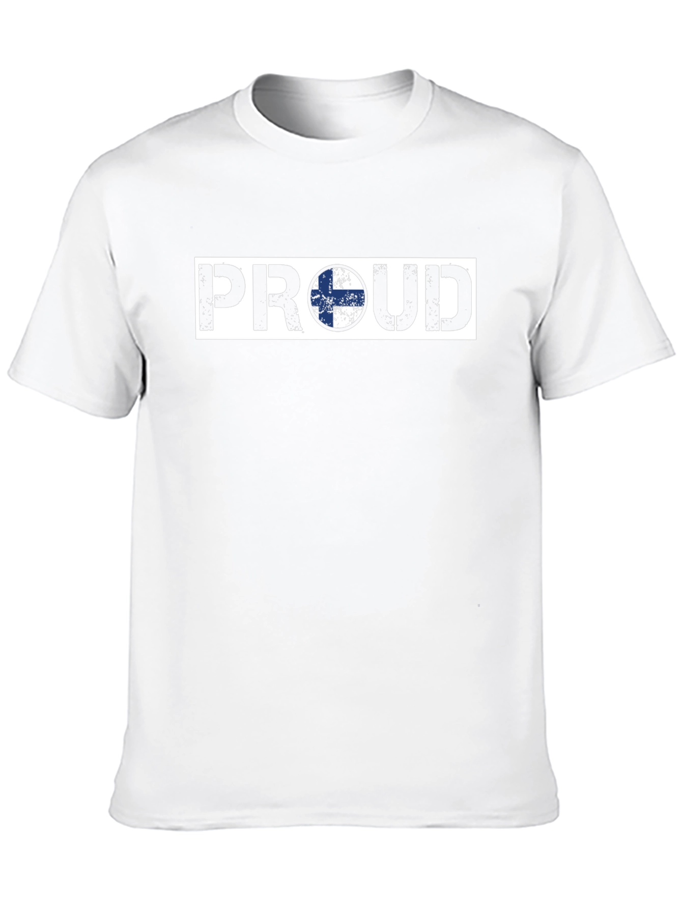 Proud Finland Flag Graphic T-Shirt