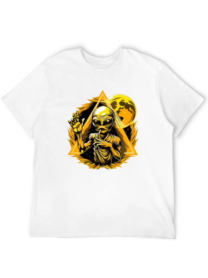 Alien Graphic T-Shirt - Sci-Fi Design