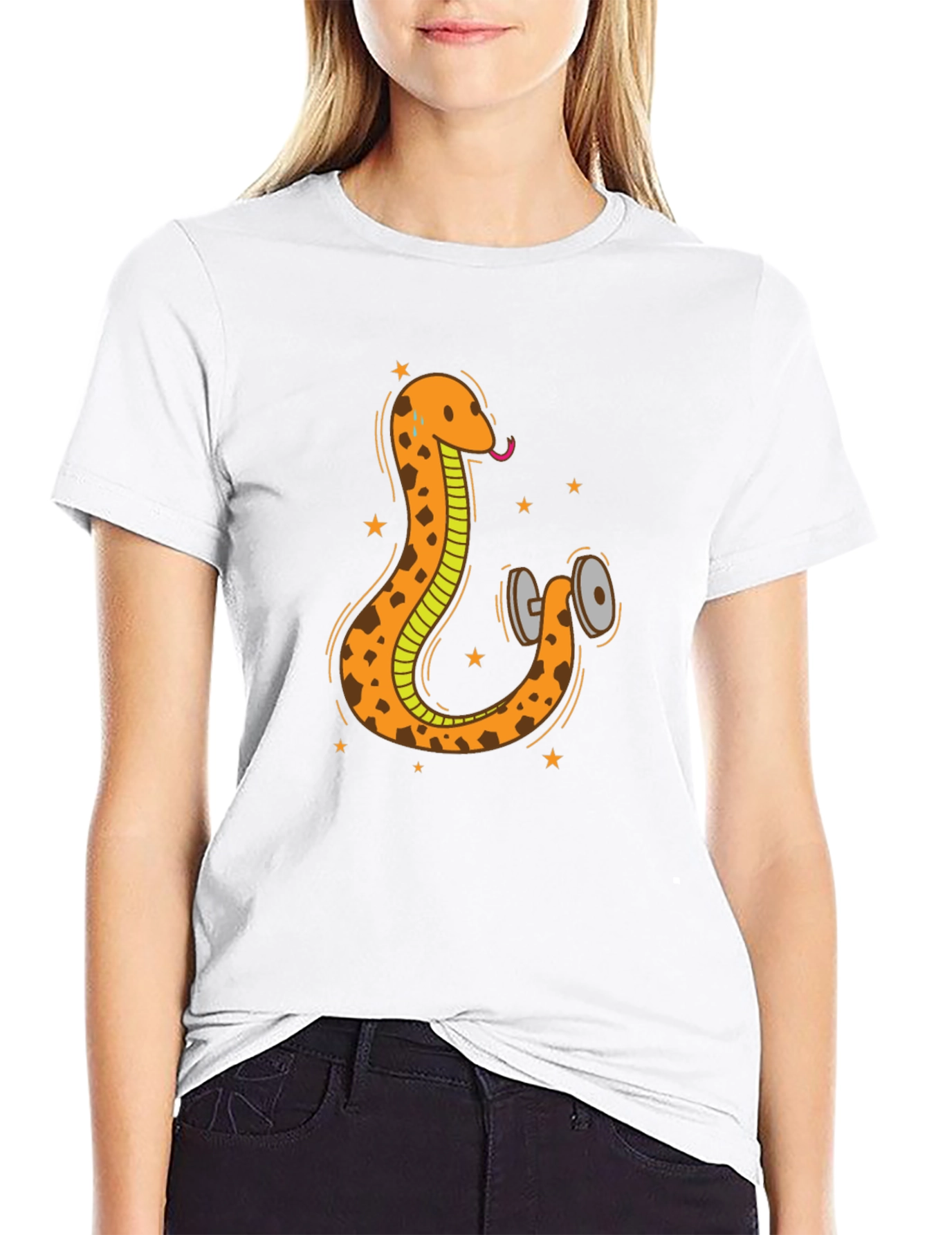 Snake Gym T-Shirt - Funny Workout Apparel