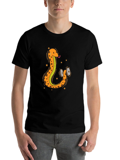 Snake Gym T-Shirt - Funny Workout Apparel