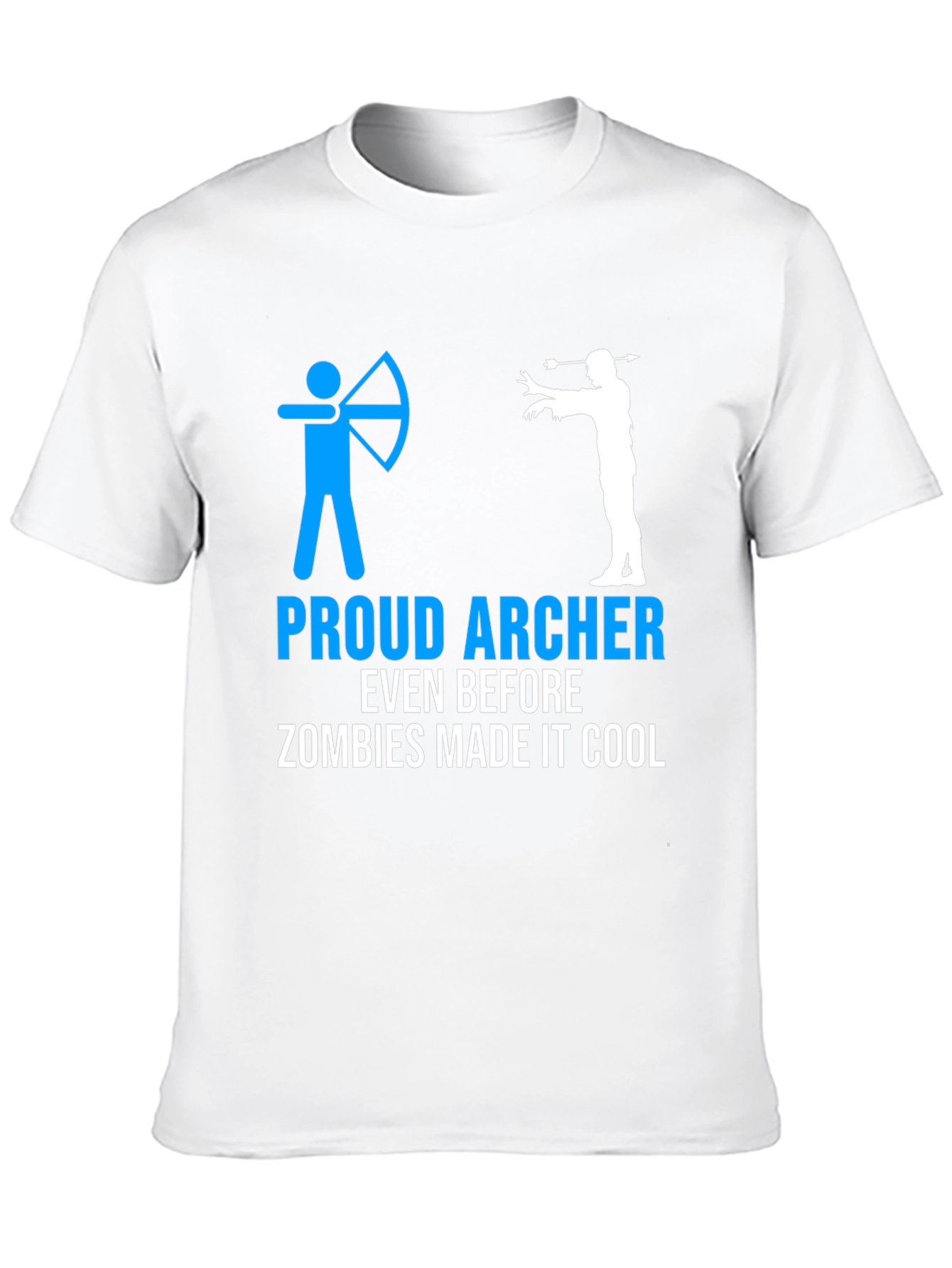 Proud Archer Zombie Humor T-Shirt