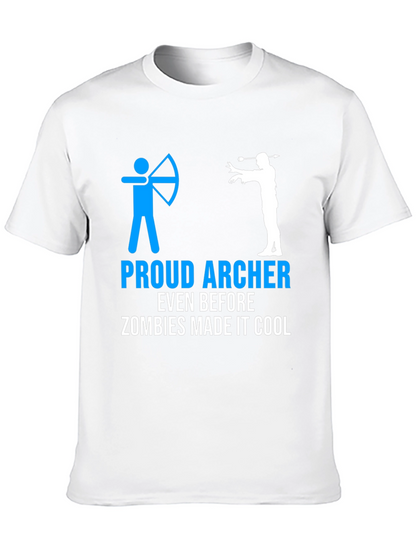 Proud Archer Zombie Humor T-Shirt