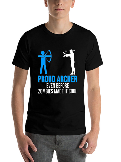 Proud Archer Zombie Humor T-Shirt