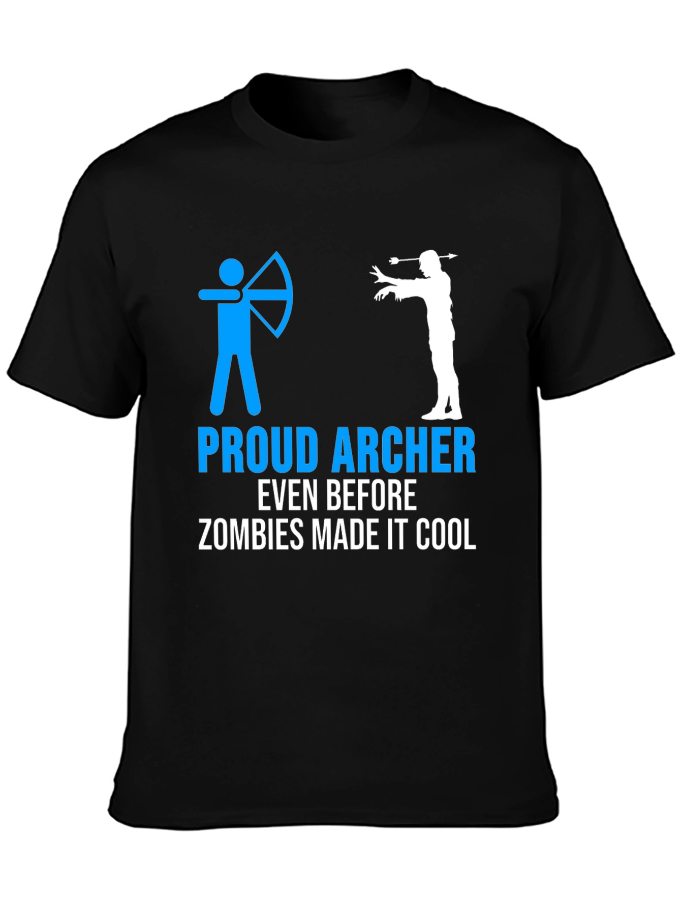 Proud Archer Zombie Humor T-Shirt