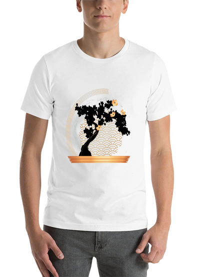 Bonsai Tree Graphic Print T-Shirt