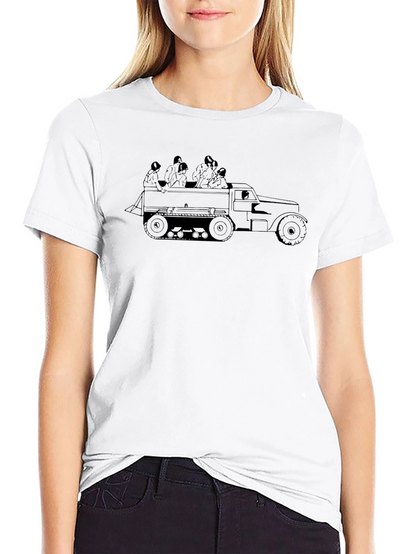 Military Vehicle Graphic T-Shirt