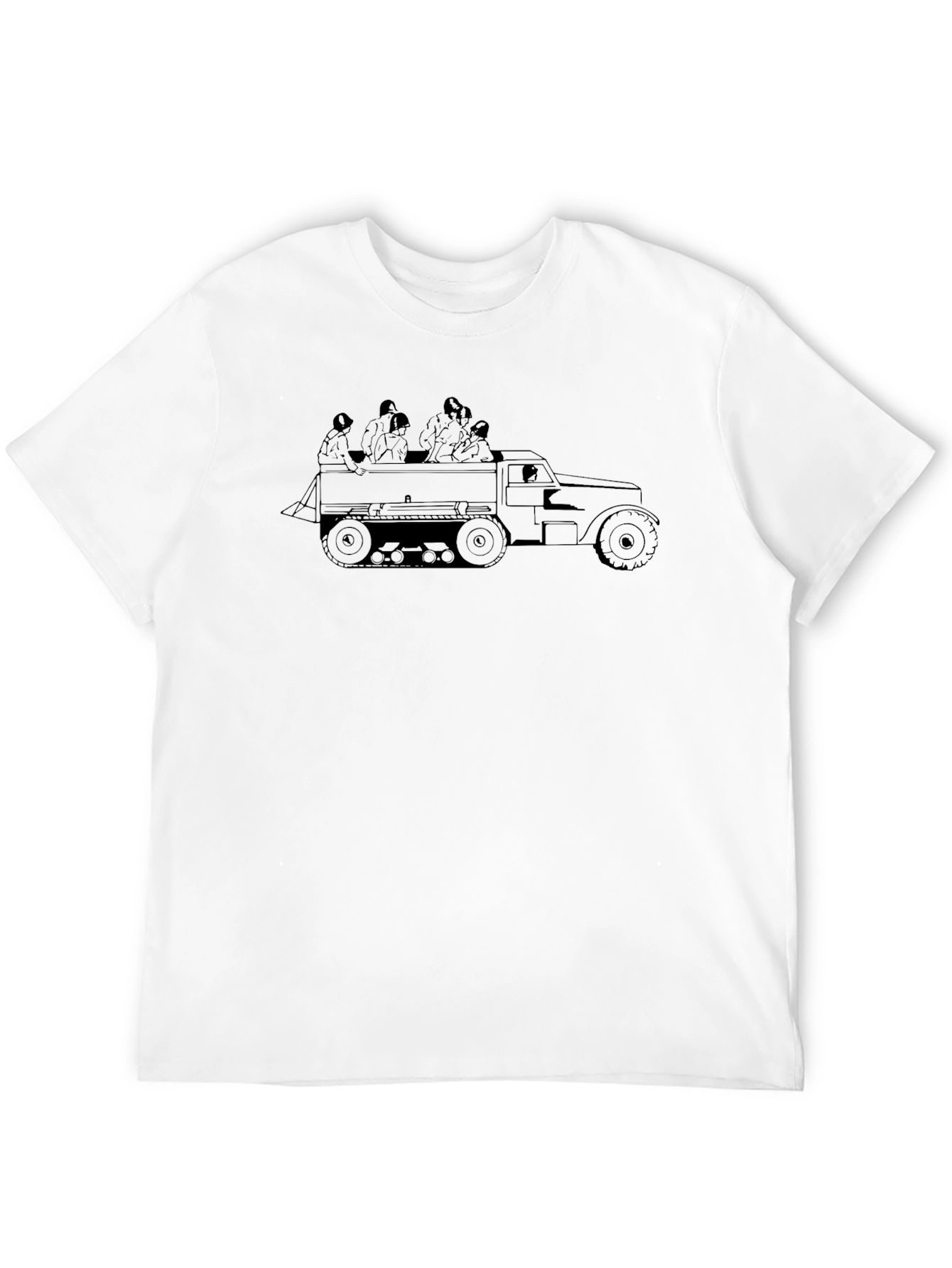 Military Vehicle Graphic T-Shirt