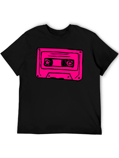 Retro Cassette Tape Graphic T-Shirt