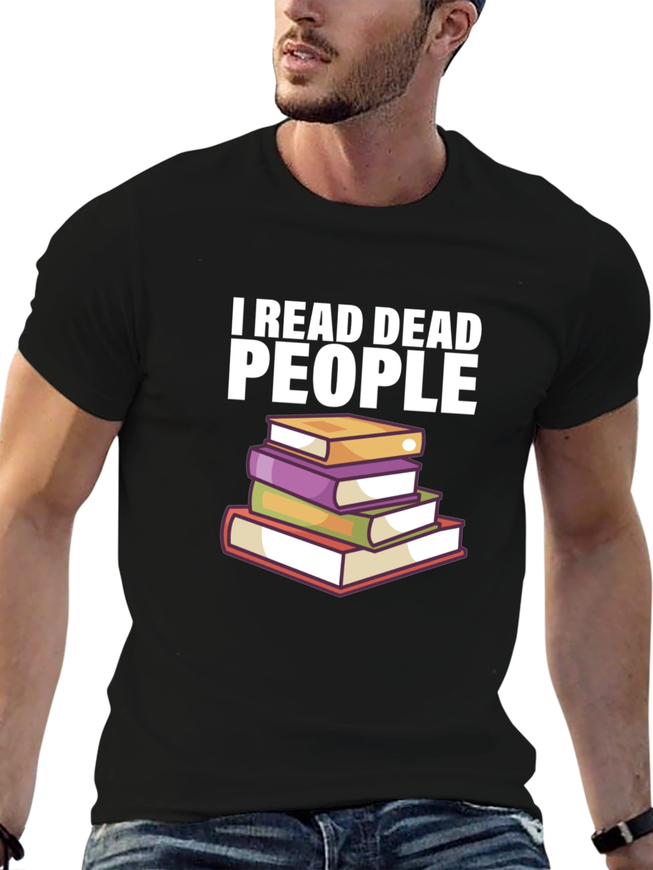 I Read Dead People Graphic Tee