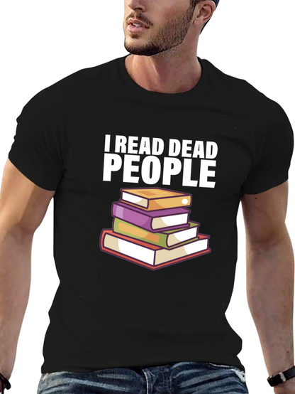 I Read Dead People Graphic Tee