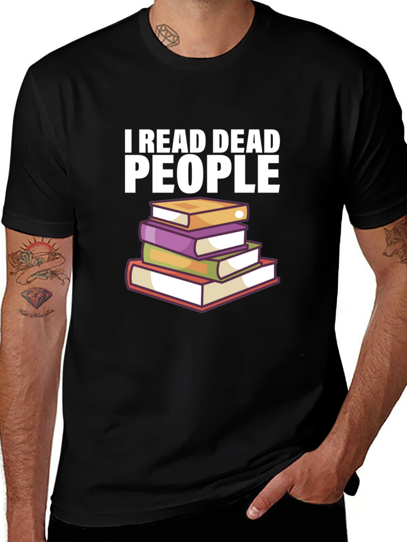 I Read Dead People Graphic Tee