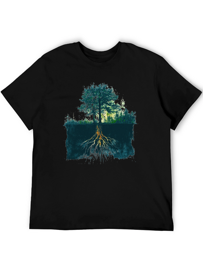 Nature Roots T-Shirt - Tree Graphic Tee