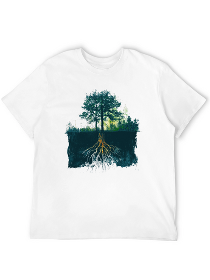 Nature Roots T-Shirt - Tree Graphic Tee