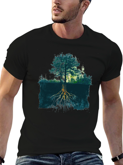Nature Roots T-Shirt - Tree Graphic Tee