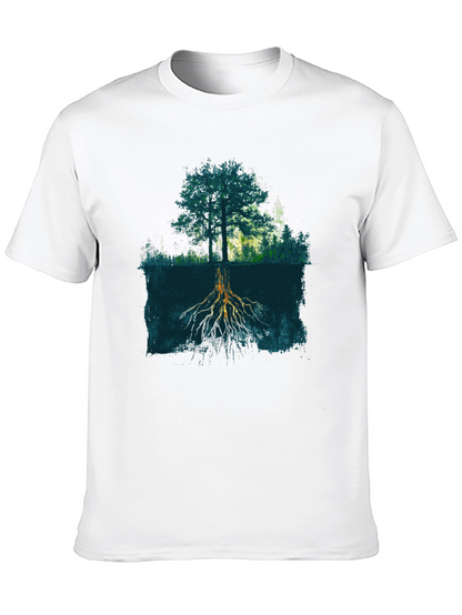 Nature Roots T-Shirt - Tree Graphic Tee