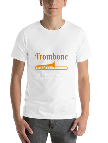 Trombone Instrument Tee - Amazing Music T-Shirt