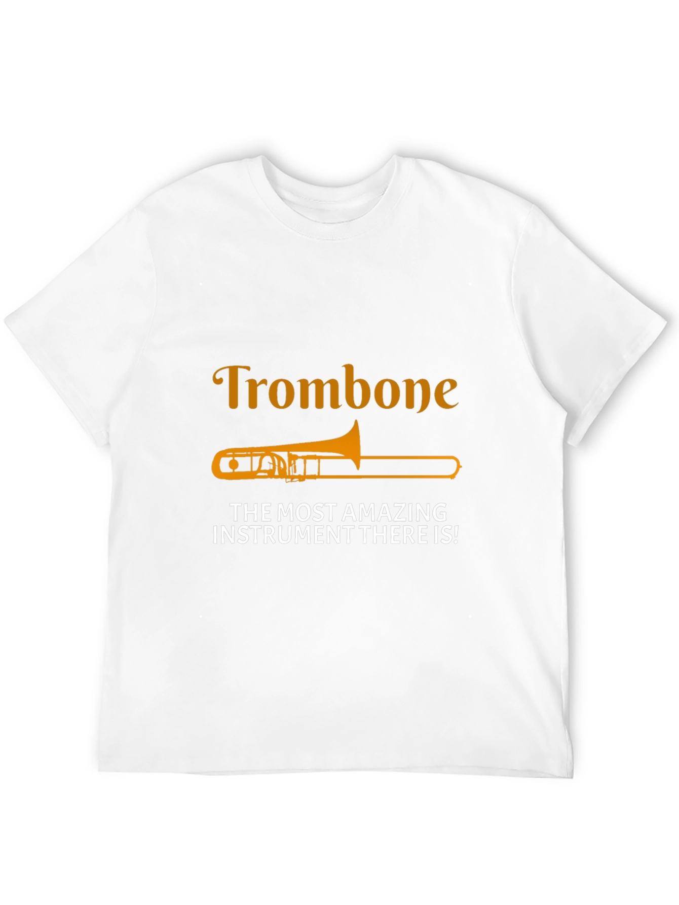 Trombone Instrument Tee - Amazing Music T-Shirt
