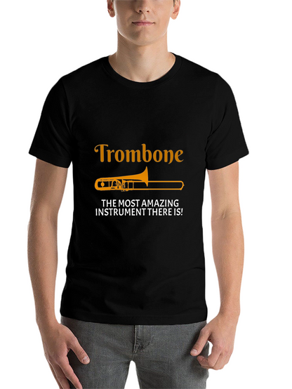 Trombone Instrument Tee - Amazing Music T-Shirt