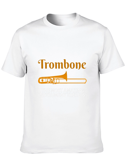 Trombone Instrument Tee - Amazing Music T-Shirt