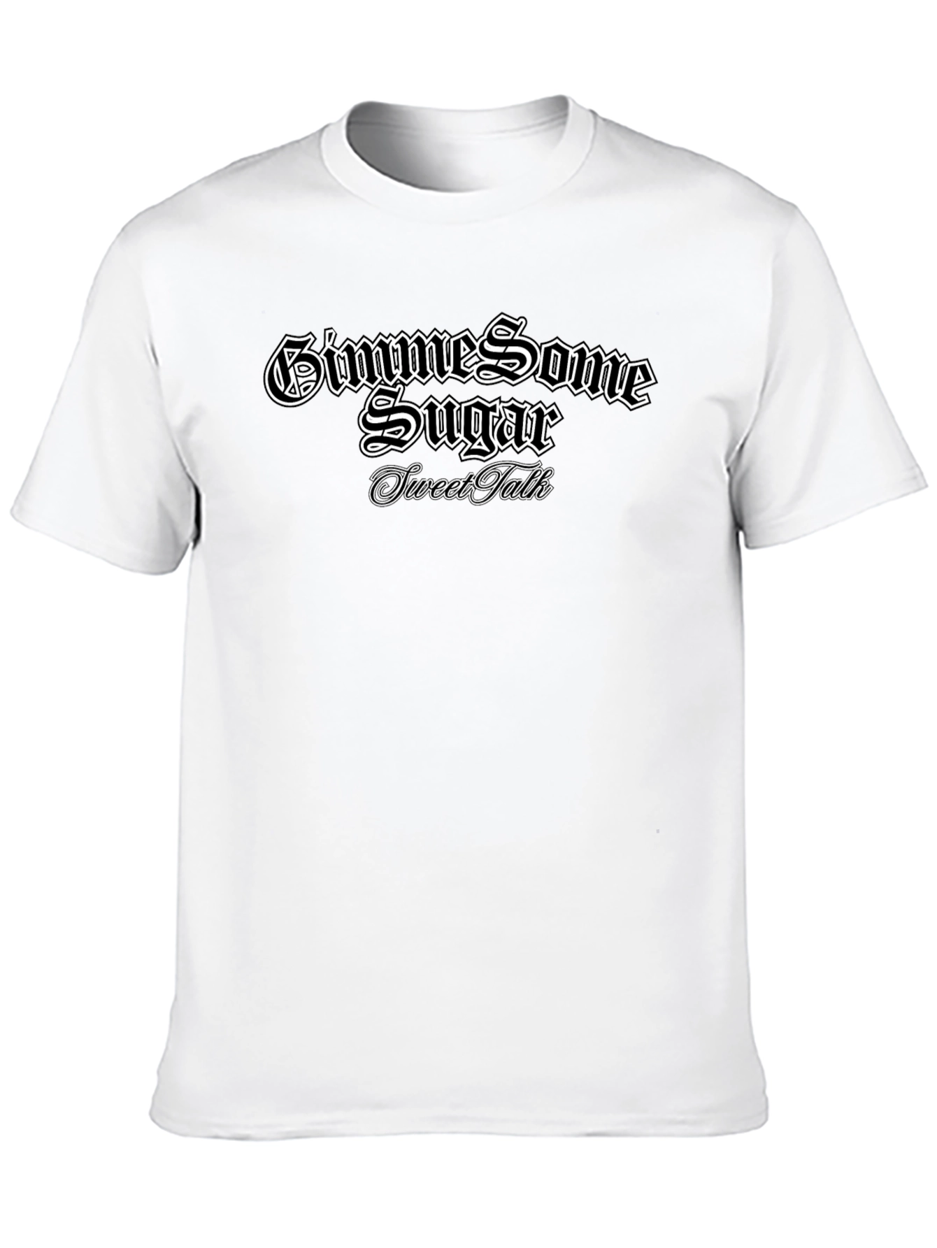 Gimme Some Sugar T-Shirt - Sweet Talk Black Tee
