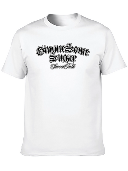 Gimme Some Sugar T-Shirt - Sweet Talk Black Tee