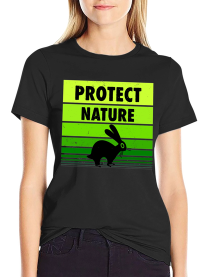 Protect Nature Rabbit T-Shirt