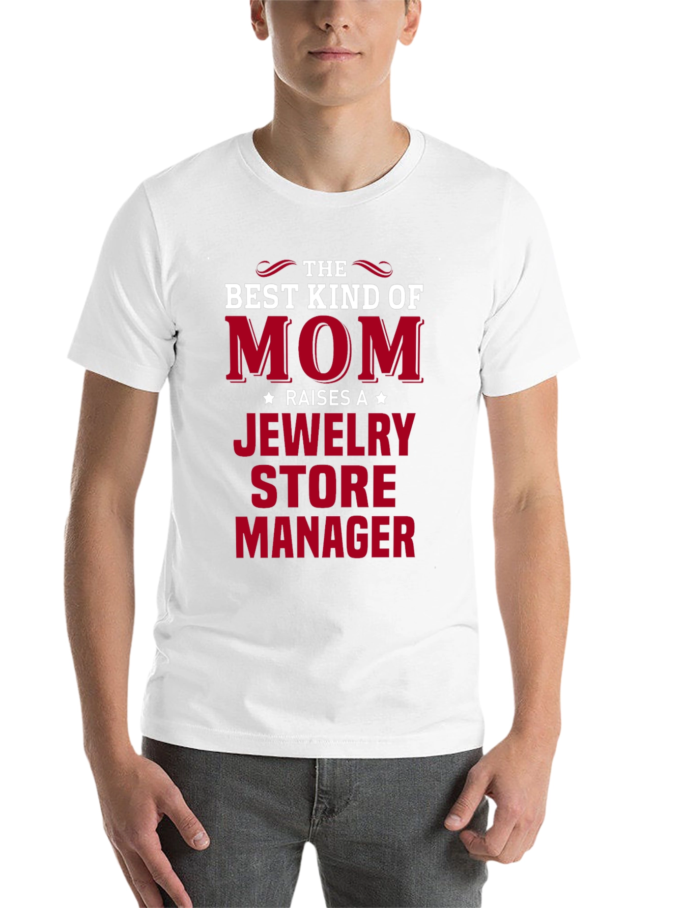 Mom Jewelry Store Manager Graphic T-Shirt