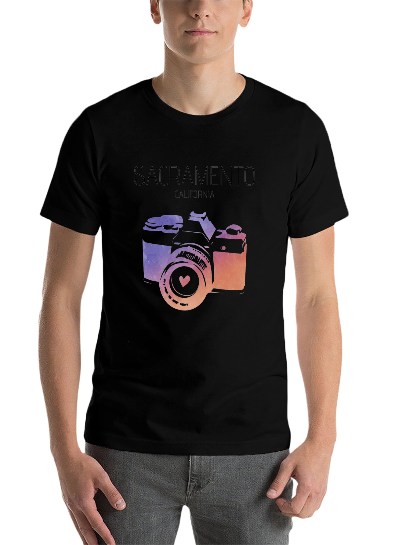 Sacramento Camera Graphic Tee