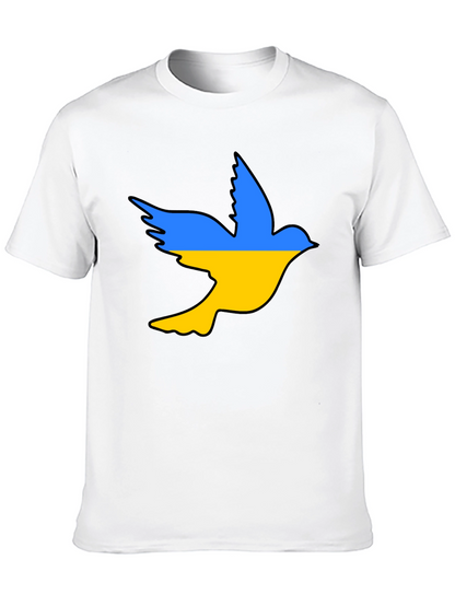 Ukraine Dove T-Shirt - Stand With Ukraine
