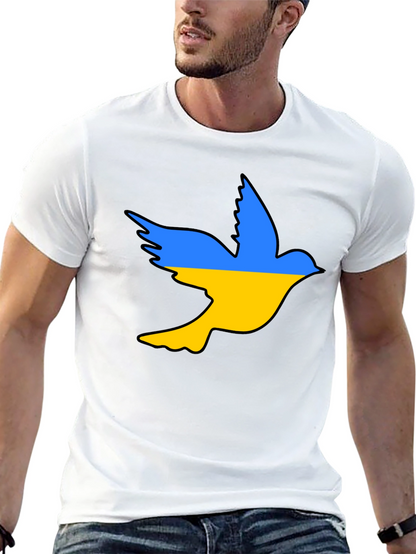 Ukraine Dove T-Shirt - Stand With Ukraine