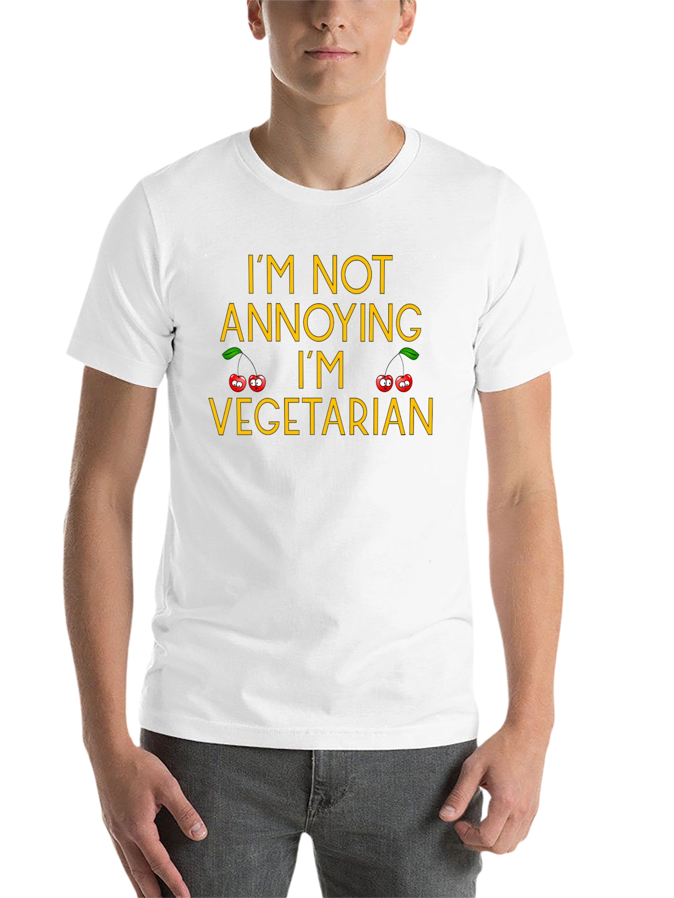Im Not Annoying Im Vegetarian T-Shirt