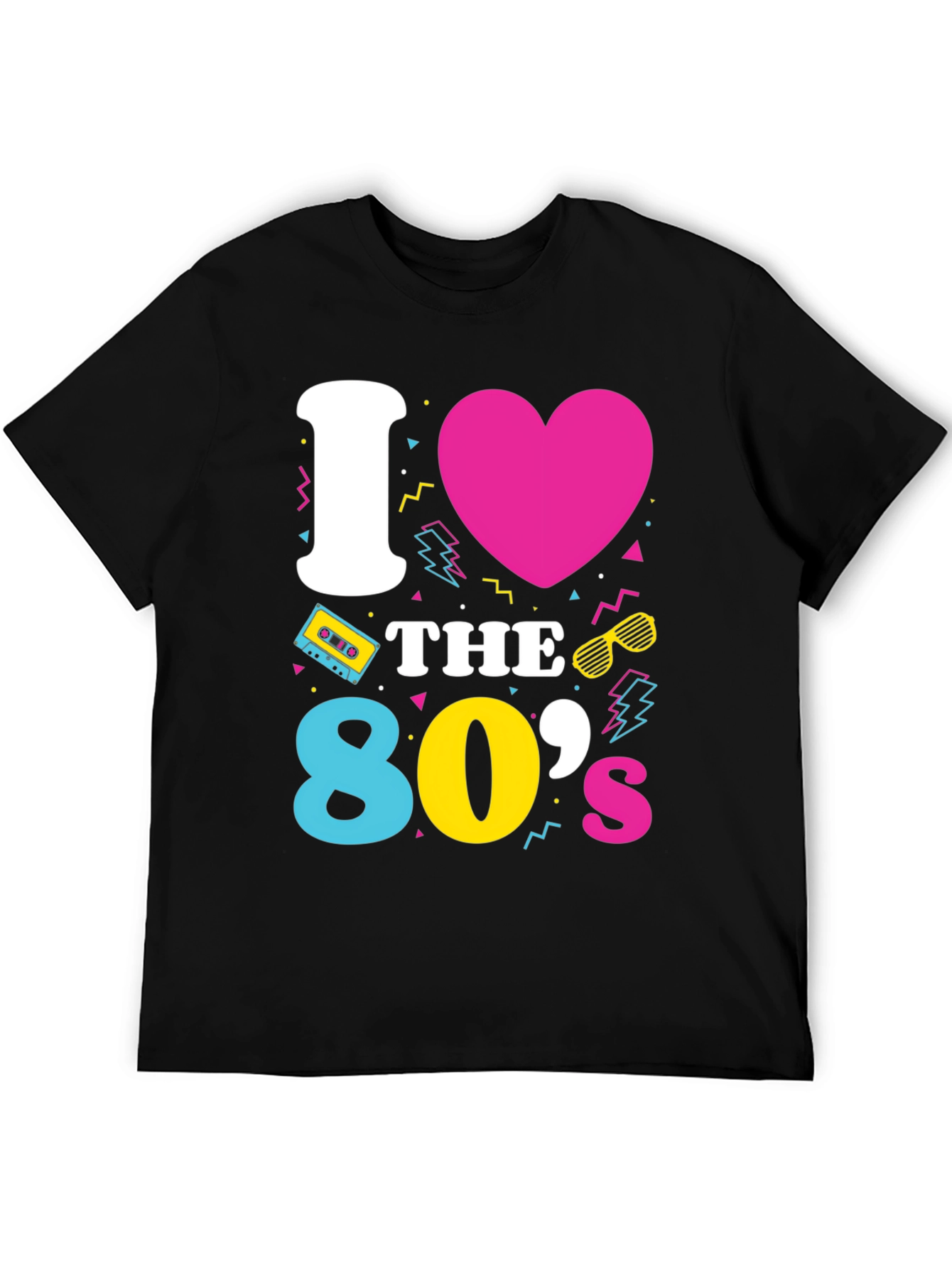 I Love the 80s T-Shirt Retro Design
