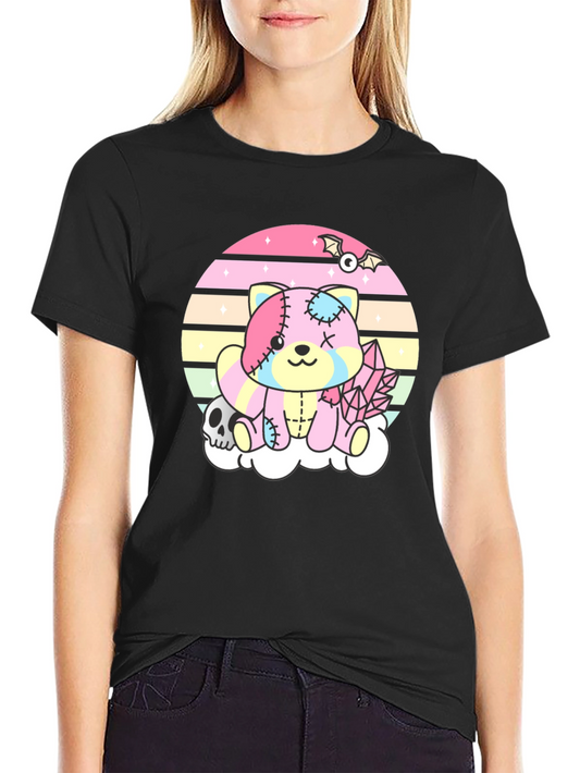 Pastel Goth Teddy Bear T-Shirt