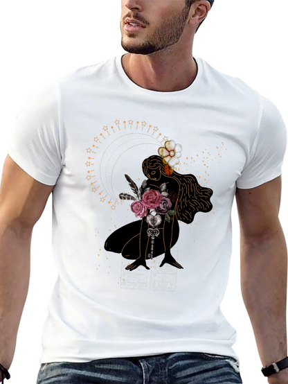 Mystic Woman Graphic Tee - Stylish & Unique