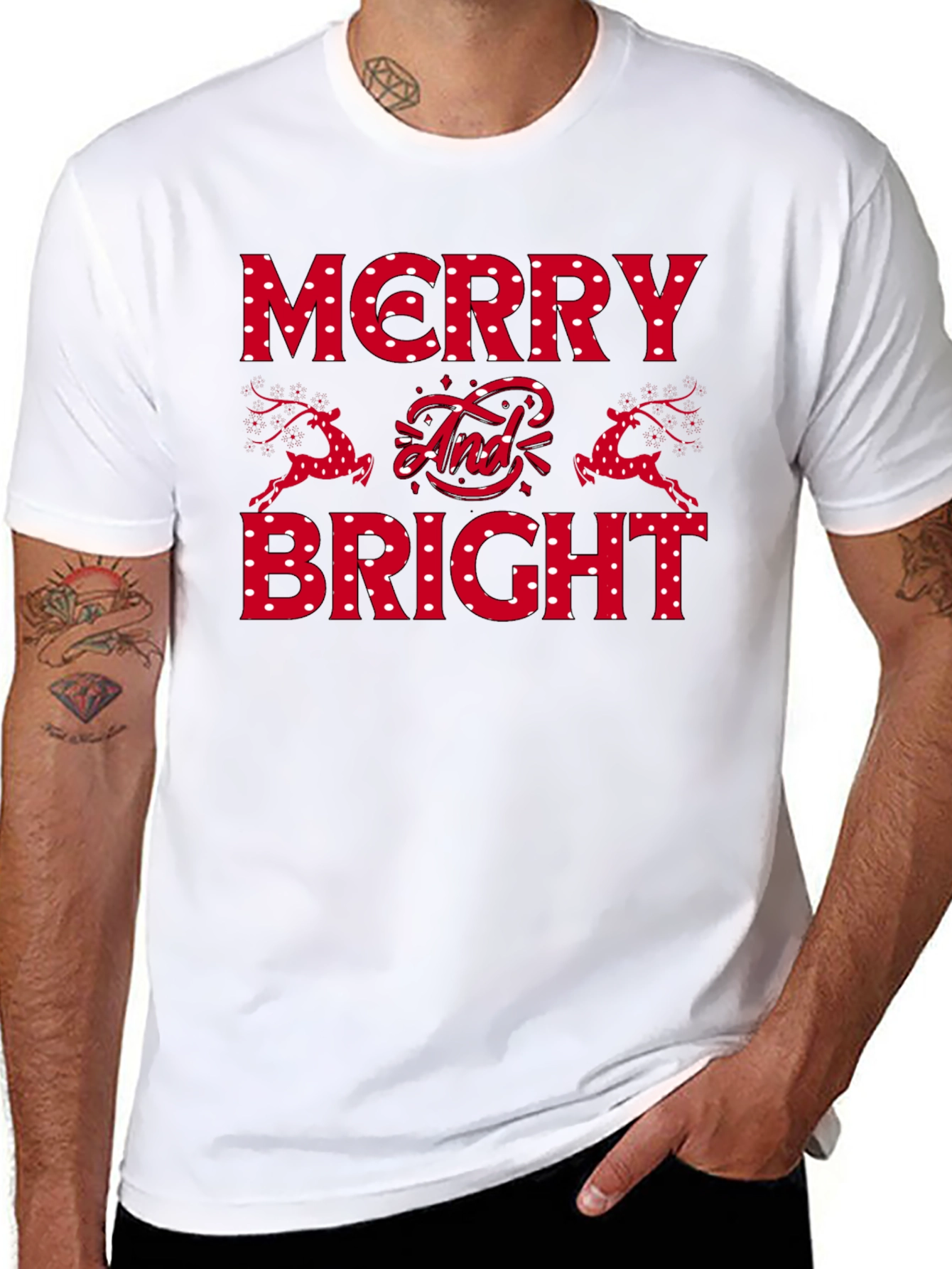 Merry and Bright Holiday T-Shirt