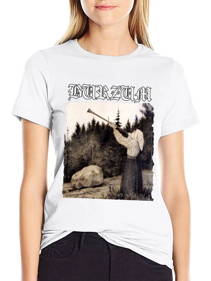 Burzum Filosofem T-Shirt - Black Metal Art