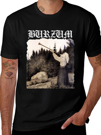 Burzum Filosofem T-Shirt - Black Metal Art