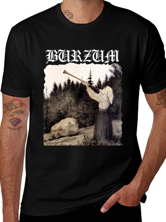 Burzum Filosofem T-Shirt - Black Metal Art