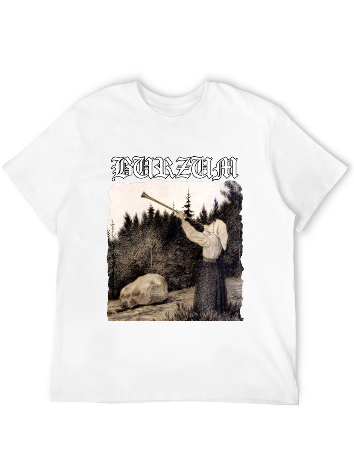 Burzum Filosofem T-Shirt - Black Metal Art