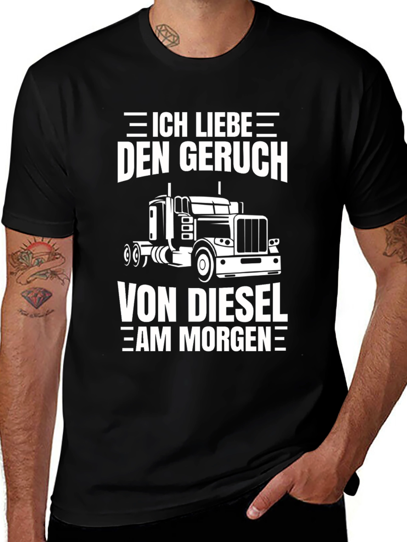 Ich Liebe Diesel T-Shirt - Trucker Tee