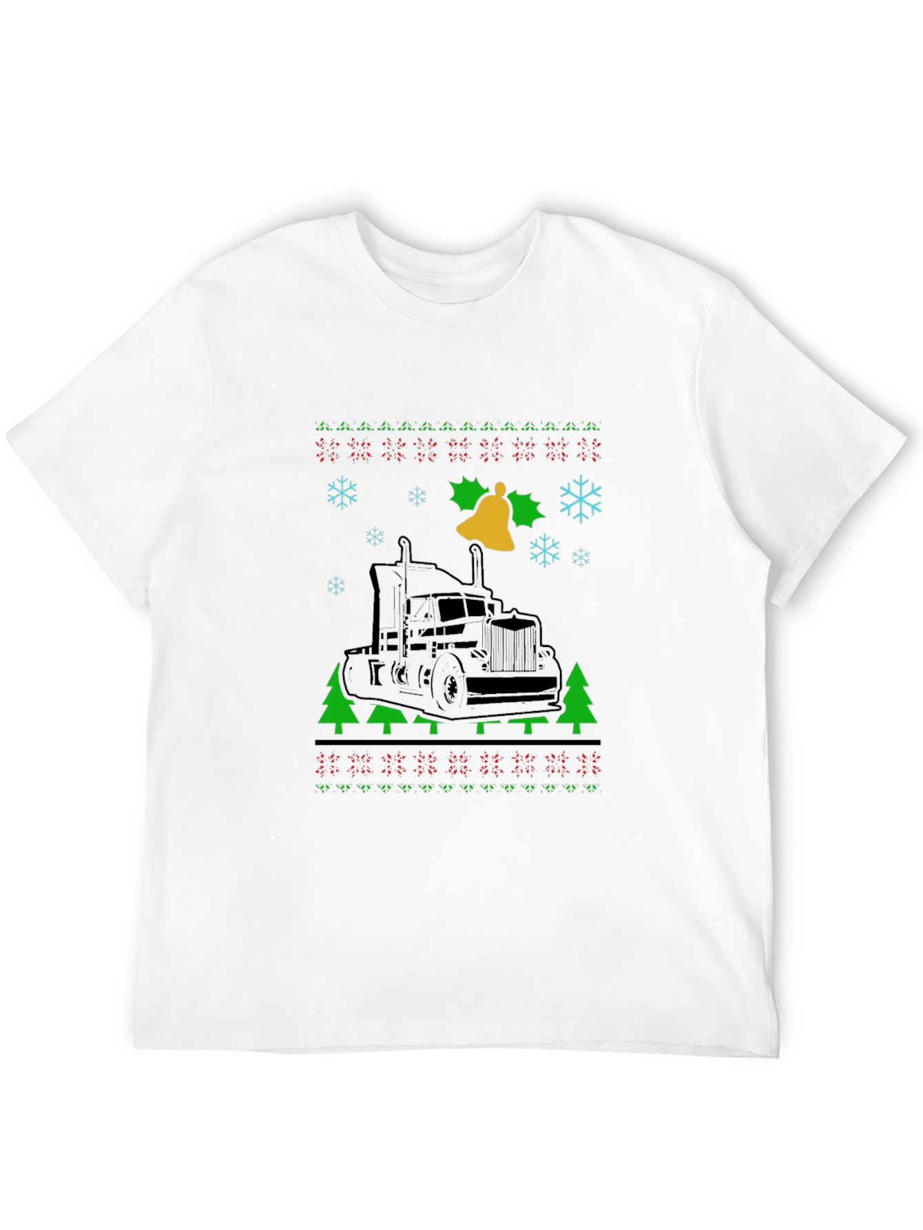 Truck Christmas Sweater T-Shirt
