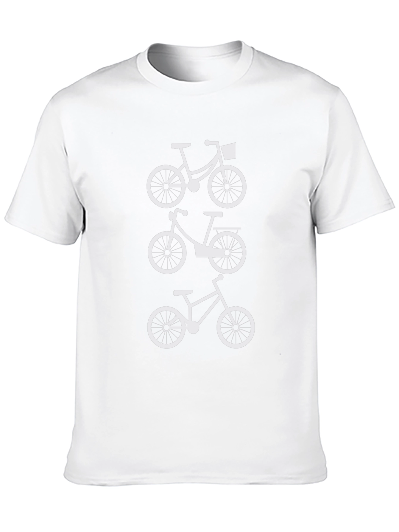 Black Bicycle T-Shirt - Cycling Enthusiast Apparel