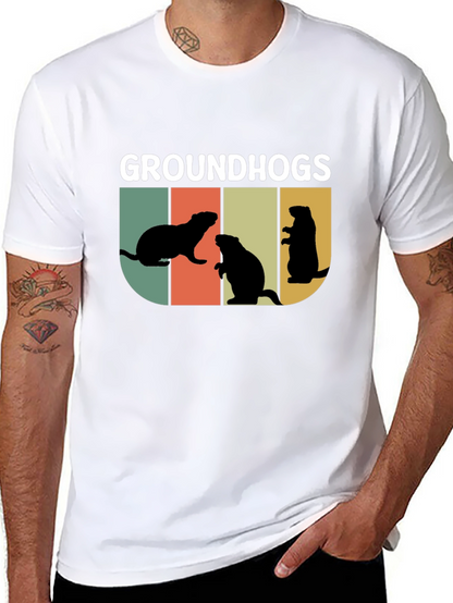 Groundhogs T-Shirt - Retro Style