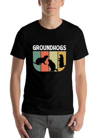 Groundhogs T-Shirt - Retro Style