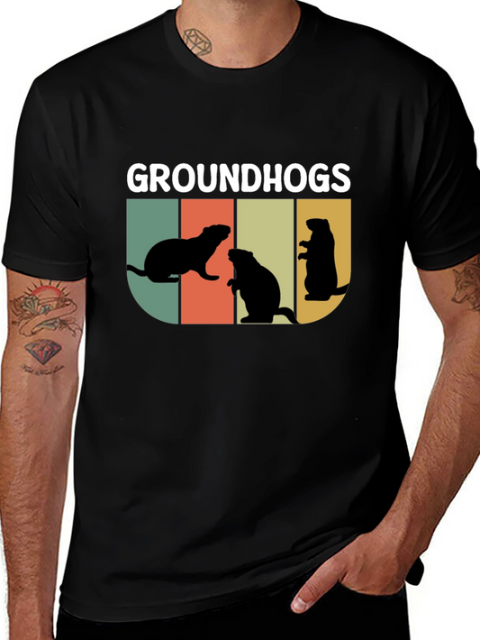 Groundhogs T-Shirt - Retro Style