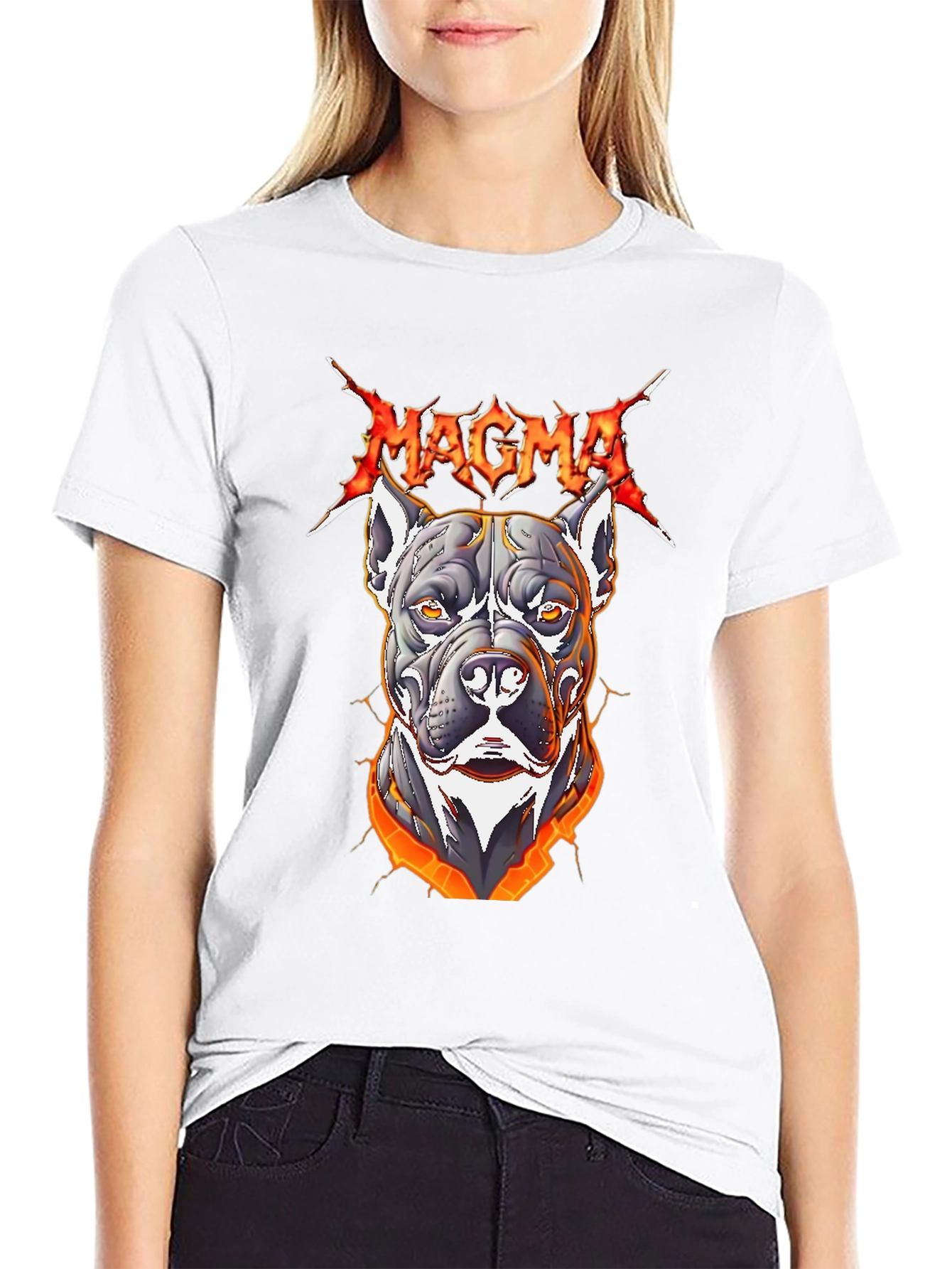 Magma Pitbull Graphic T-Shirt