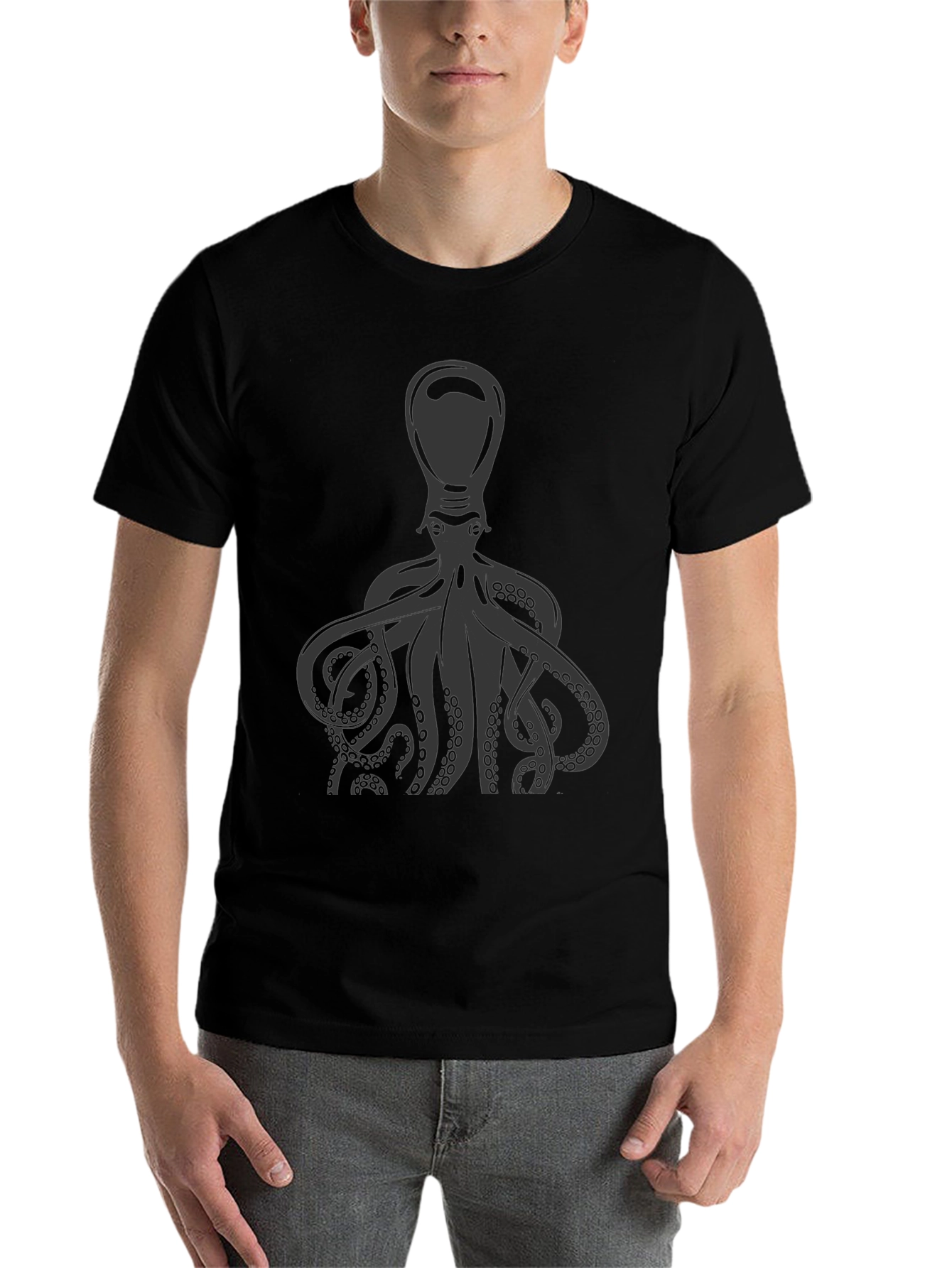 Octopus Graphic Tee - Dark Kraken Shirt