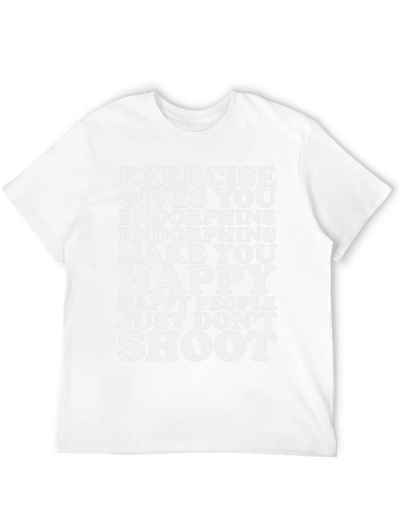 Funny Exercise Endorphins Graphic T-Shirt
