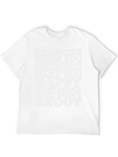Funny Exercise Endorphins Graphic T-Shirt