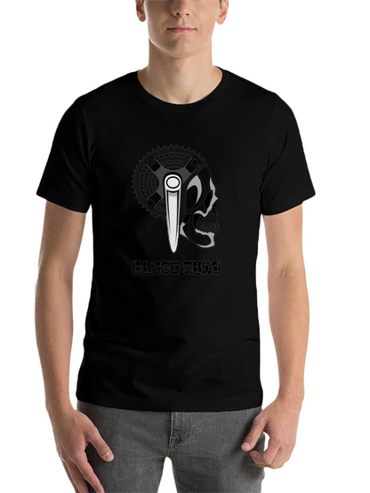 Biker Mind T-Shirt - Skull & Crossbones Graphic Tee